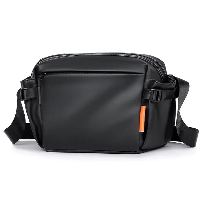 Sac à bandoulière étanche pour hommes, sac à bandoulière décontracté de grande capacité, adapté au d