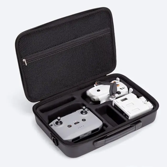 R53C mallette rangement avec poches en filet intégrées, organisateur d'accessoires robuste adapté au