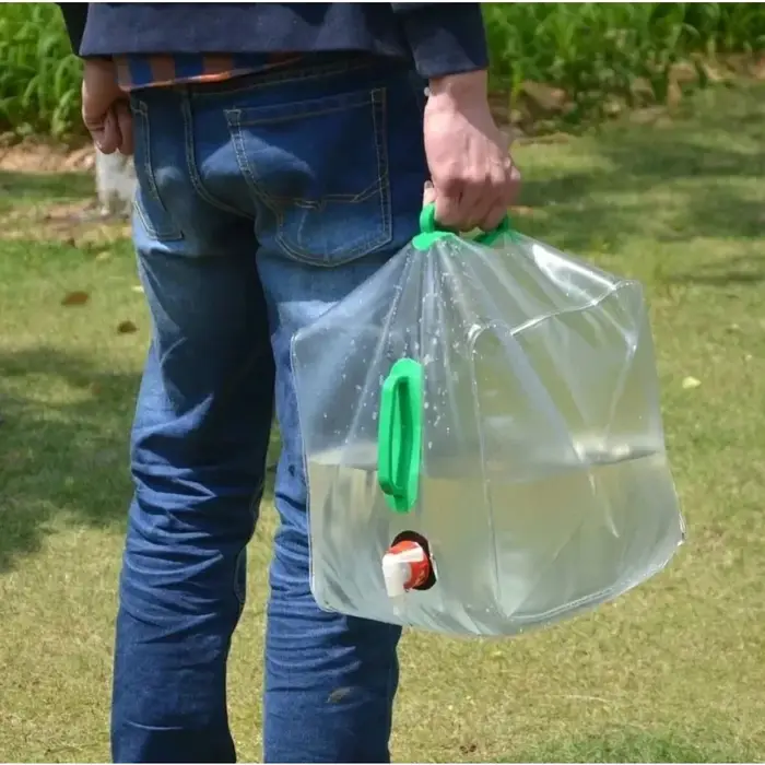 Sac à eau pliable d'extérieur 10L/20L
