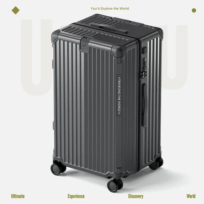 Valise de voyage de grande capacité, boîte d'enregistrement avec mot de passe, boîte à chariot de 20