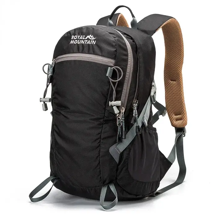 Sac à dos d'extérieur en nylon imperméable pour hommes et femmes