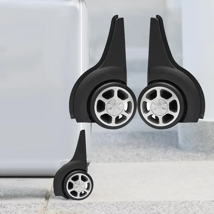 Roulettes de Remplacement Silays euses et Durables pour Bagages, 2 Pièces