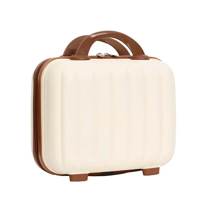 Valise à cosmétiques citrouille PP de 14 pouces