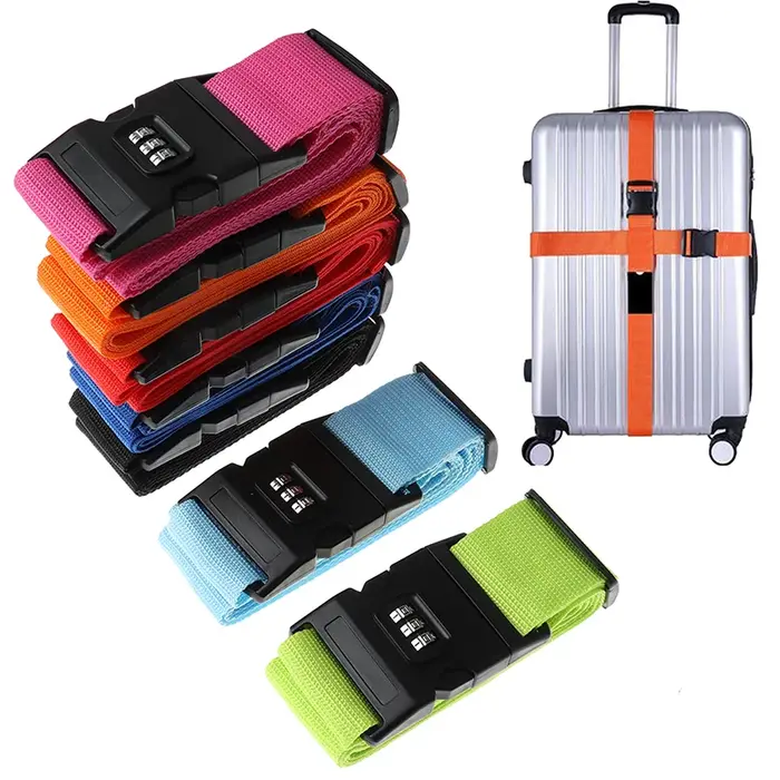 Sangle d'emballage en nylon durable pour bagages de voyage