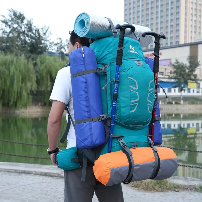 Sac à dos de randonnée étanche de grande capacité pour hommes et femmes