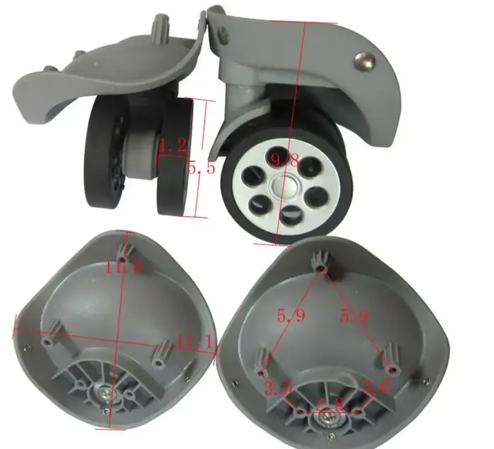 Roues de valise Spinner pour valise 1821