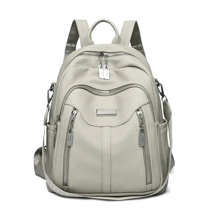 Sac à dos de voyage en cuir tendance pour femme, sac bandoulière, nouveau style 2025, rétro, loisirs