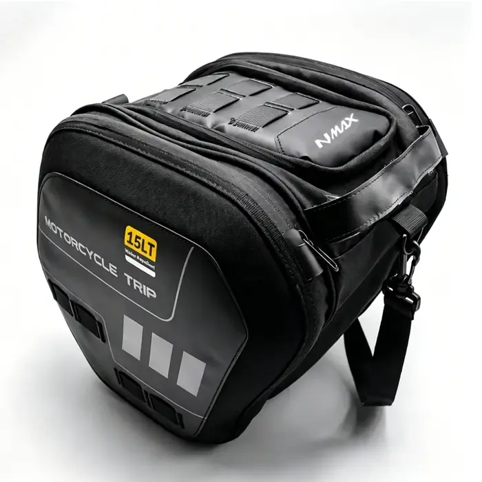 Sac de selle étanche 15L pour moto NMAX XMAX 300 TMAX 530, sac de tunnel sous selle pour scooter, sa
