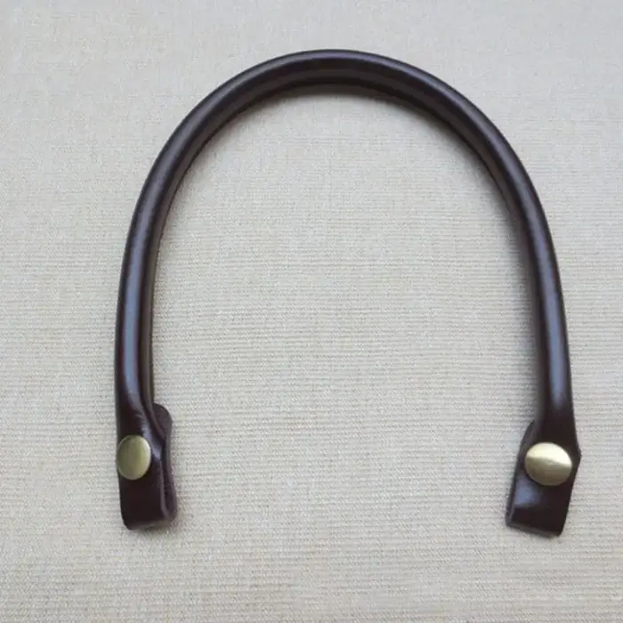 Poignées de sac durables de couleur unie, sangles de remplacement en cuir PU pour sacs fourre-tout, 