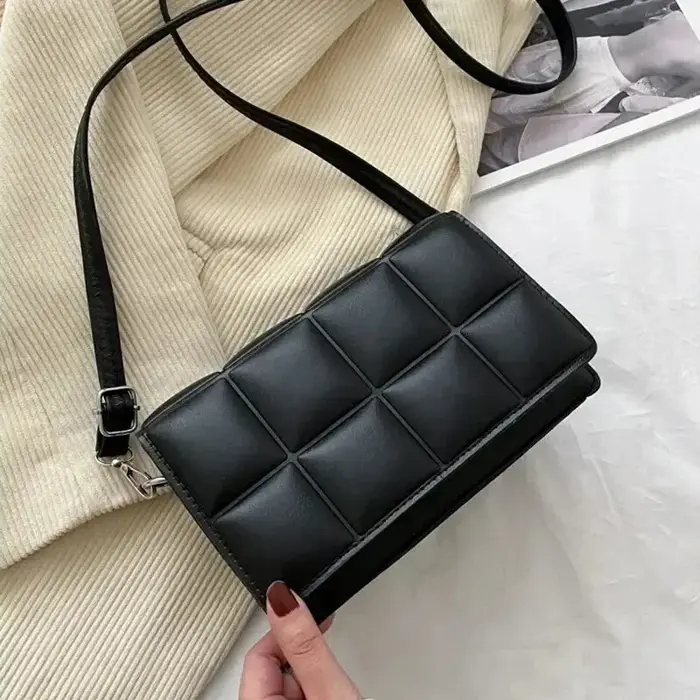 Marque de mode concepteur femmes sac à bandoulière petit cuir PU femme sac
