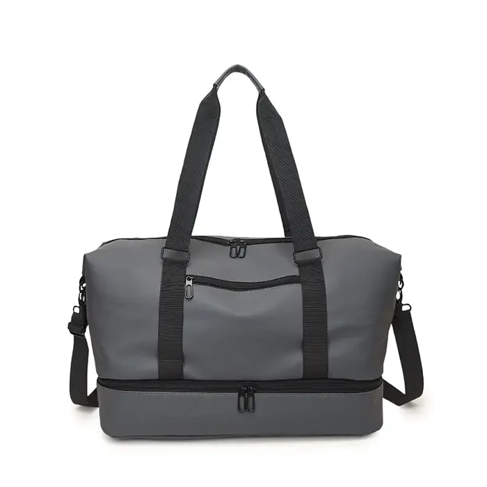 Sac à bandoulière unisexe décontracté pour voyage, sac fourre-tout sportif extensible, durable, avec