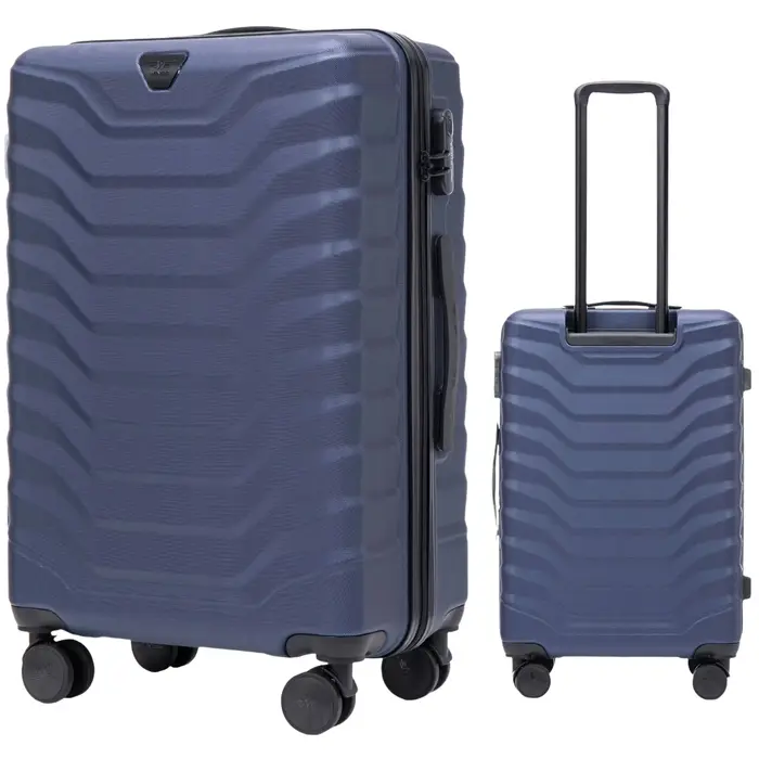 Valise de voyage WINGS XL à 4 roues ABS - Grande valise rigide pour avion