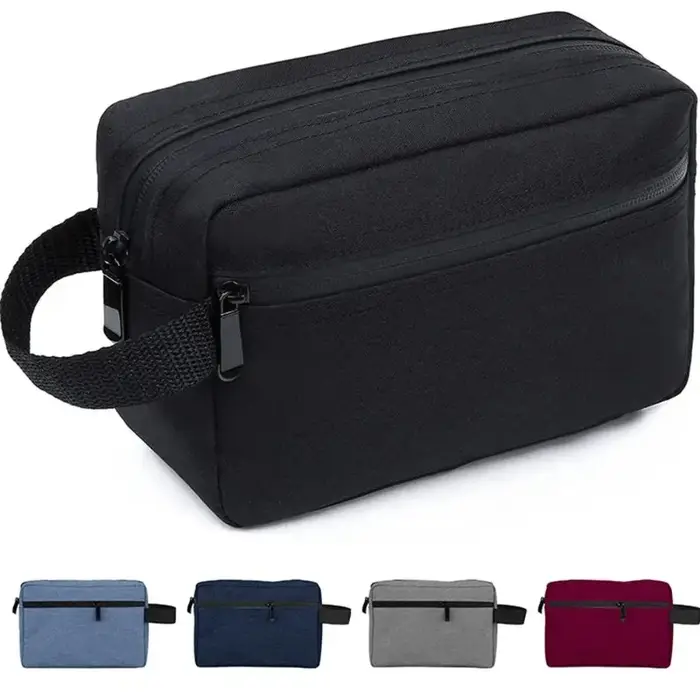 Trousse de toilette de voyage étanche pour hommes et femmes