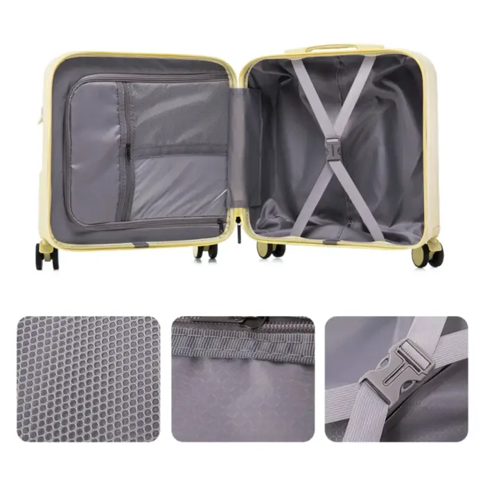 Valise à bagages à ouverture frontale