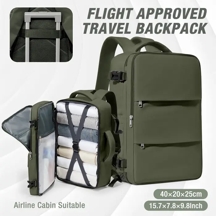 Ryanair 40x30x20 sac à dos de voyage cabine avion Easyjet 45x36x20 valises sac à dos étanche ordinat