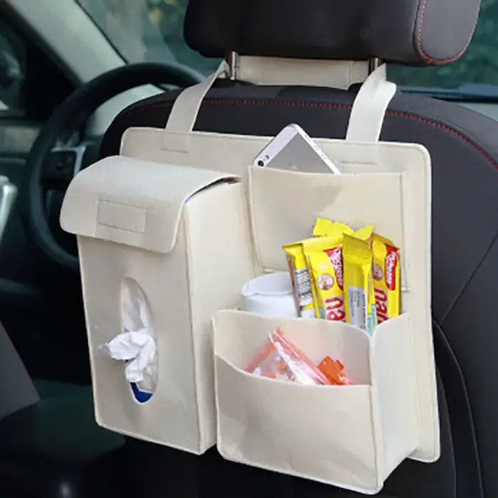 Sac de rangement pour siège arrière de voiture