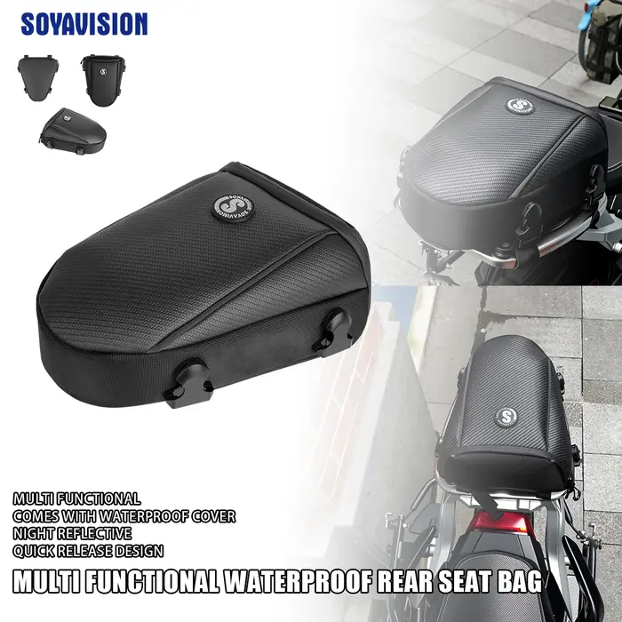 Sac de siège arrière de moto