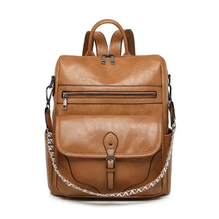 Sac à dos sac à main pour femmes sac à dos de voyage créateur de mode dames sacs à bandoulière en cuir PU