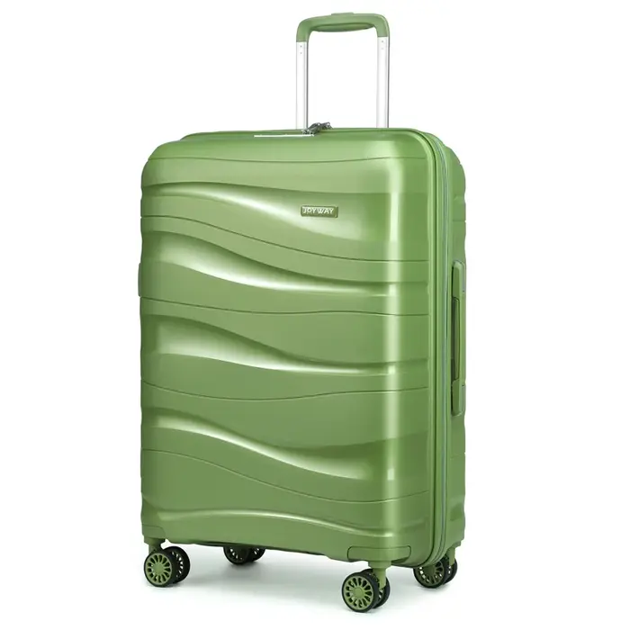 Ensembles de valises à main Melalenia, valise à coque rigide en PP extensible avec roulettes