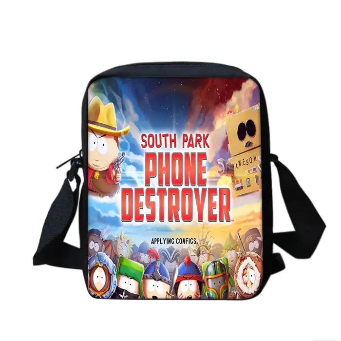 Sac à bandoulière multifonctionnel South Park de grande capacité