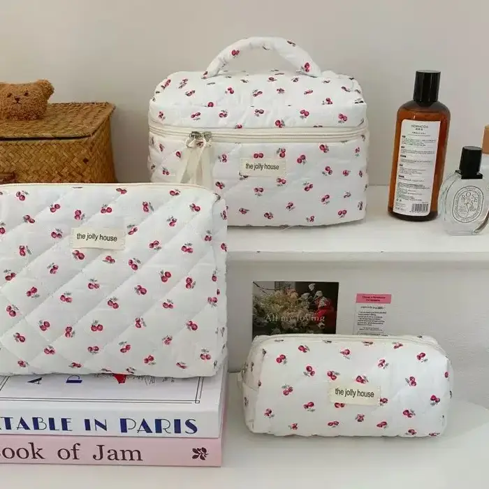 Pochette de maquillage Cherry pour femmes