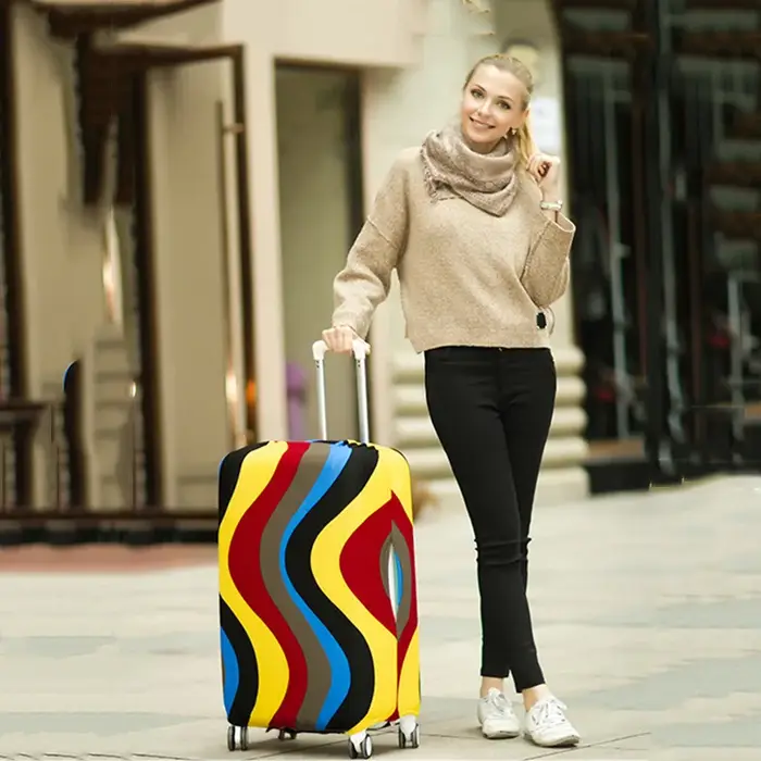 Housse de valise à la mode