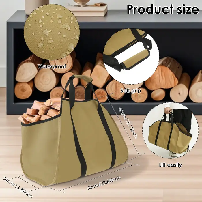 Sac de rangement pour bois de chauffage Electrolux