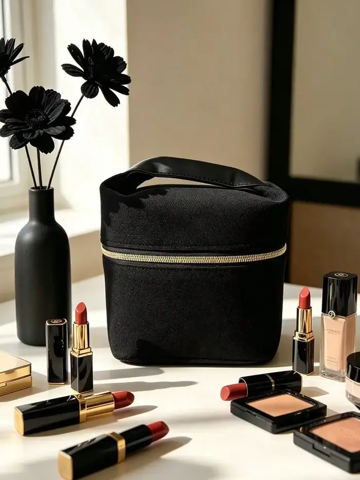 Sac de voyage multifonctionnel HELENA HELENA, pochette de maquillage avec fermeture éclair, coutures