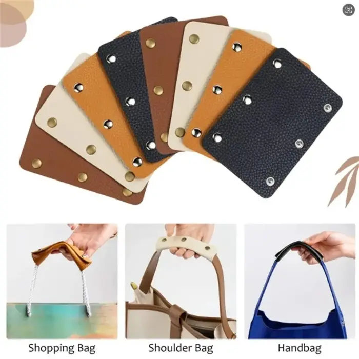 Poignée de valise en cuir PU, Design souple Anti-choc, housse de poignée en cuir, couleur unie, sangle d'épaule, housse de poignée, accessoires de sac