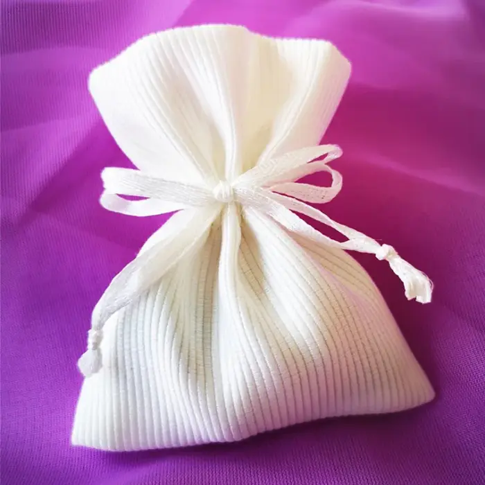 Petits sacs cadeaux blancs 7x9cm Mariage Anniversaire Fête Bonbons Sac