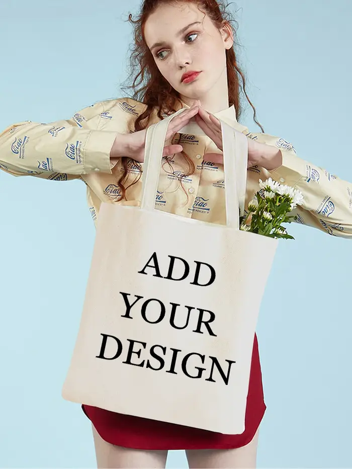 Sac fourre-tout personnalisé pour femmes, avec Logo imprimé, personnalisé de vos images, sacs à band