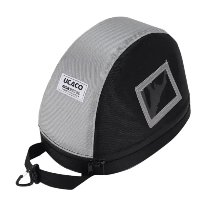 Sac de rangement pour casque avec poignée de transport