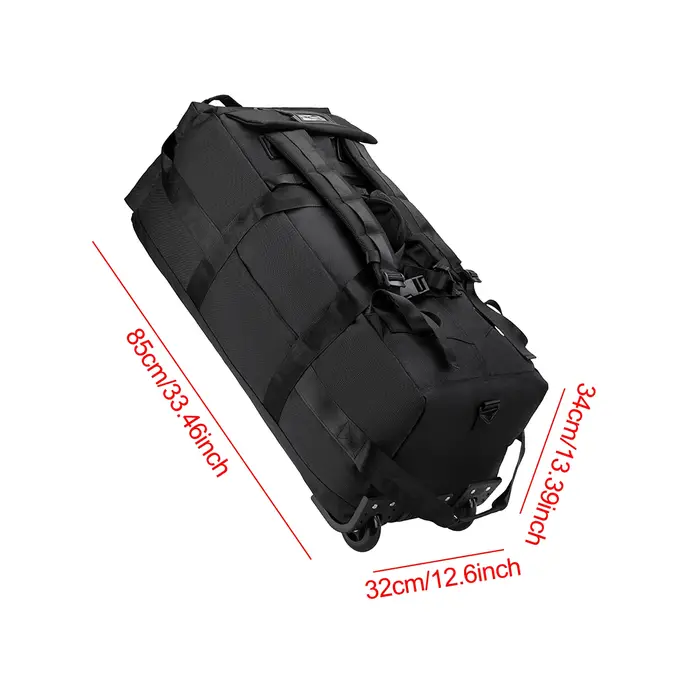 Grand sac de sport à roulettes pour voyage d'affaires, sac à dos portable pour la plage, sac de rang