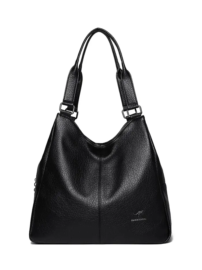 Sac fourre-tout de luxe à trois couches en cuir véritable pour femme, sac à main de créateur de qual