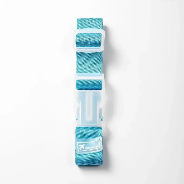 Sangles de bagages réglables en nylon pour valises, clip à ressort en métal, ceinture de bagage envi