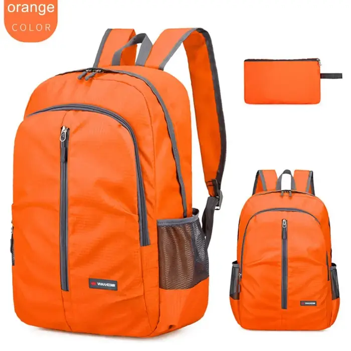 Sac à dos pliable de voyage, Camping, randonnée, tissu résistant à l'usure de haute qualité, sacs De