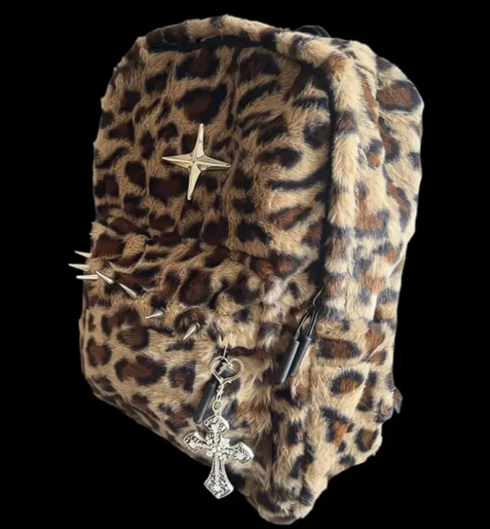 Sac à dos léopard grande capacité