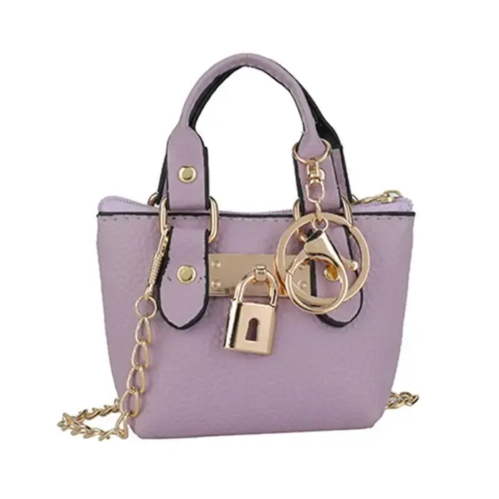Sac carré tendance pour femme avec fermoir, sac à bandoulière polyvalent, mini sac de luxe, sac à ba