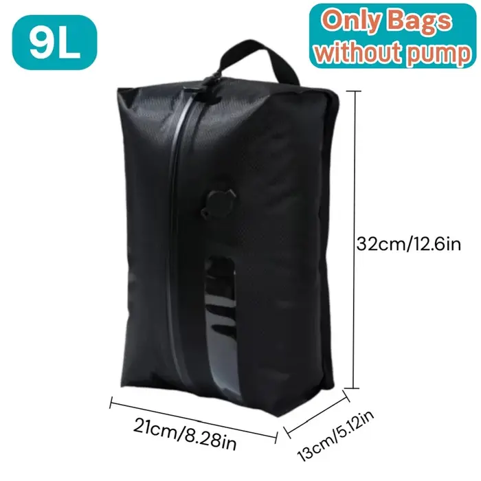 Sacs de rangement sous vide pour voyage, sacs d'emballage pour bagages, permettent de gagner 60% d'e