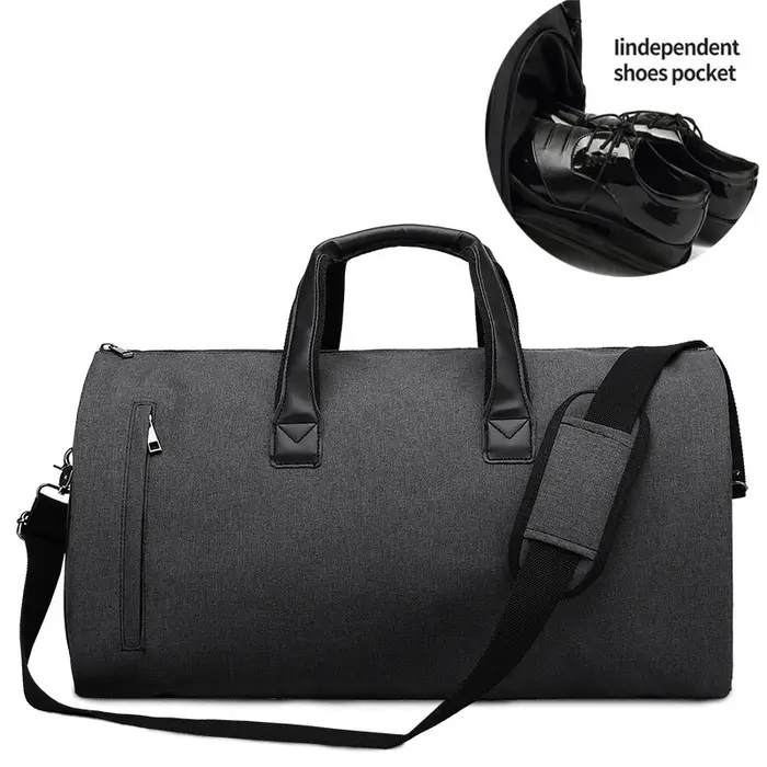 Sac de voyage d'affaires pour hommes, sac de vêtement Oxford étanche, sacs à bandoulière de grande c