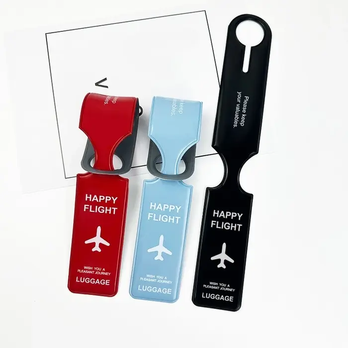 Étiquettes de bagage de voyage