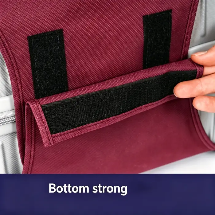 Housse de protection pour valise en tissu non tissé épaissi et élastique, disponible en trois tailles, douce, respirante, résistante aux rayures, ajustement parfait pour 50,8 60,96 71,12 cm.