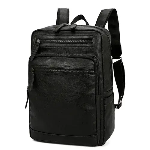 2025 sac à bandoulière d'affaires en peau de mouton sac à dos de voyage pour homme sac d'école pour 