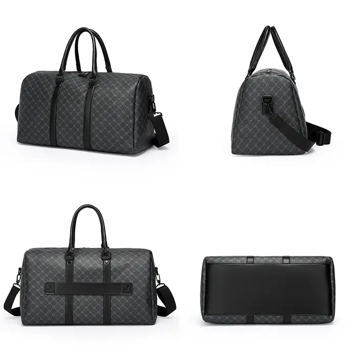 Sac de voyage noir pour hommes