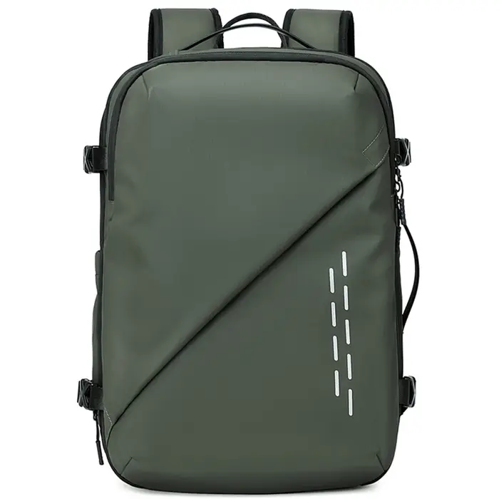 Sac à dos de voyage scellé sous vide, sac à dos pour ordinateur portable extensible de 25 à 60 L, ba