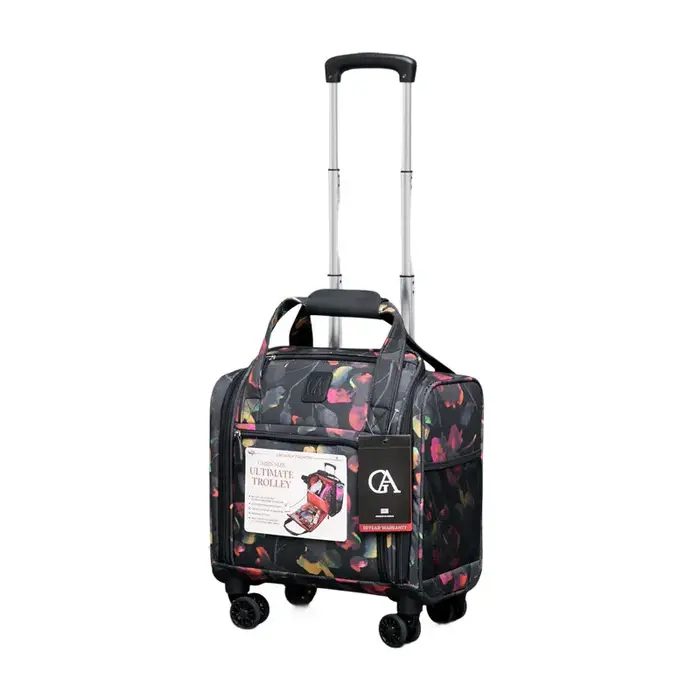 Valise à bagages roulante pour conduite aérienne, sous le siège, valise pilote légère de 16 pouces p