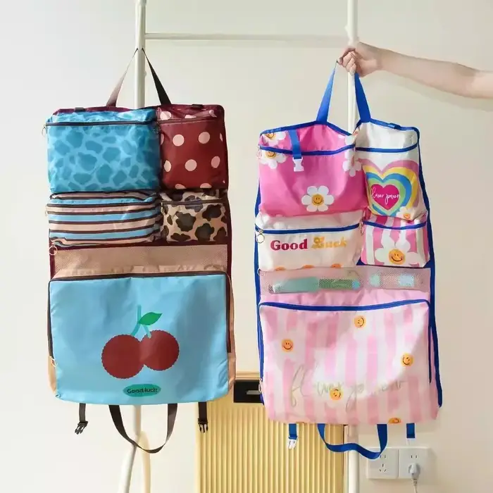 Sac de rangement pliable de voyage