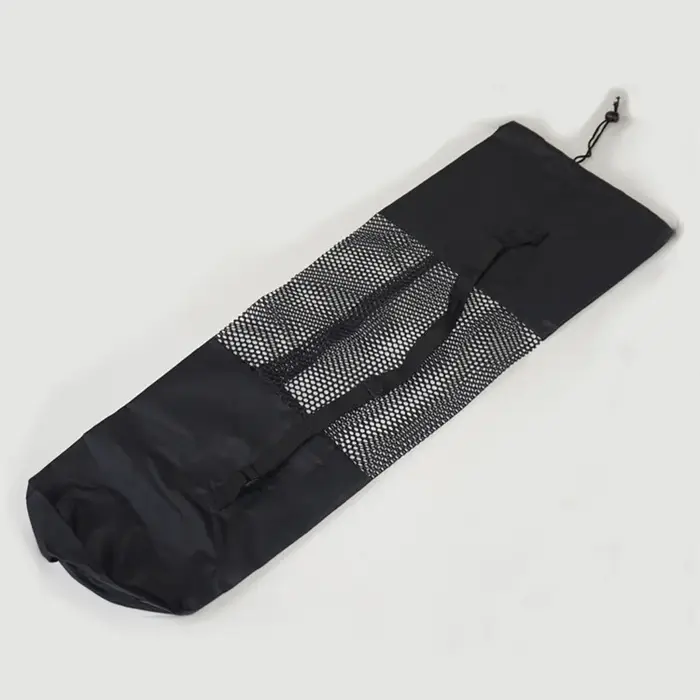 Sac de transport pour tapis de Yoga, sangle d'épaule à cordon de serrage, tissu Oxford avec poche en