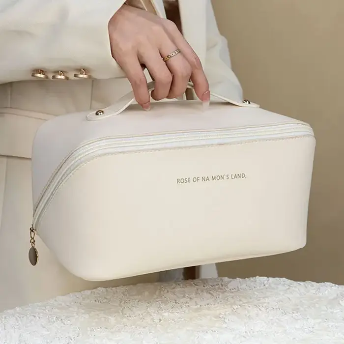 【Ventes chaudes】 sac de maquillage Portable grande capacité sac de rangement de beauté et de soins d