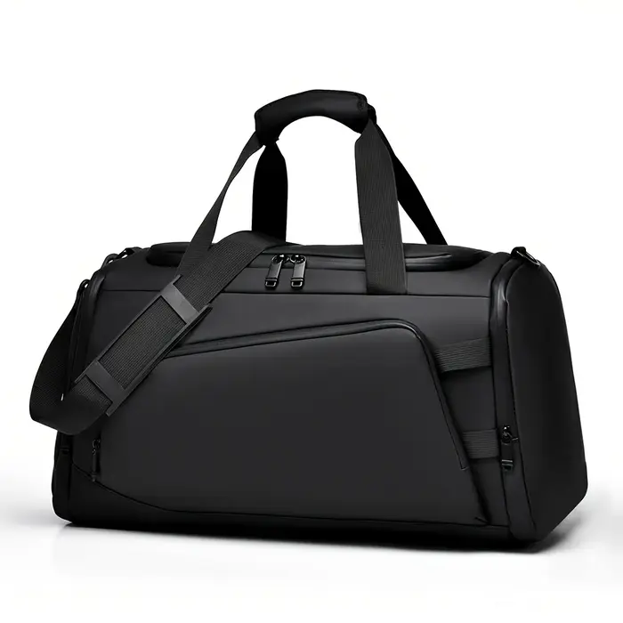 Sac de voyage pour hommes avec compartiment à chaussures indépendant, sac de sport décontracté, sac